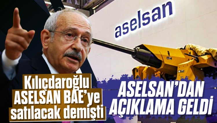 ASELSAN, CHP'nin 'satılacak' iddiasını yalanladı
