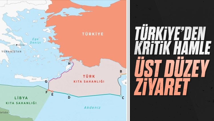Türkiye'den üst düzey heyet bugün Libya'ya gidiyor