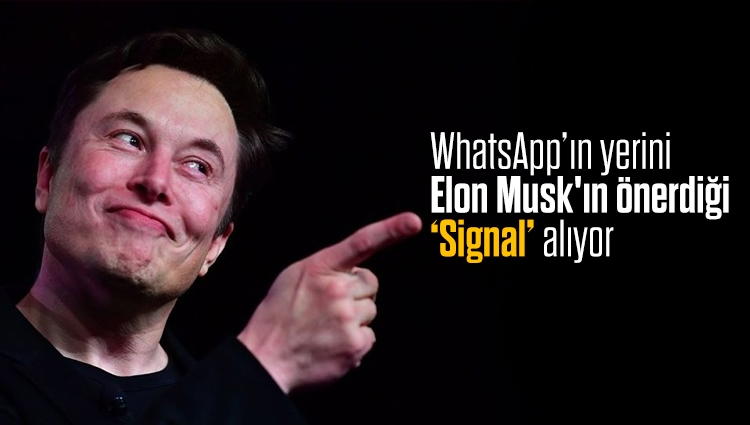 Elon Musk Signal dedi, hisseler uçuşa geçti