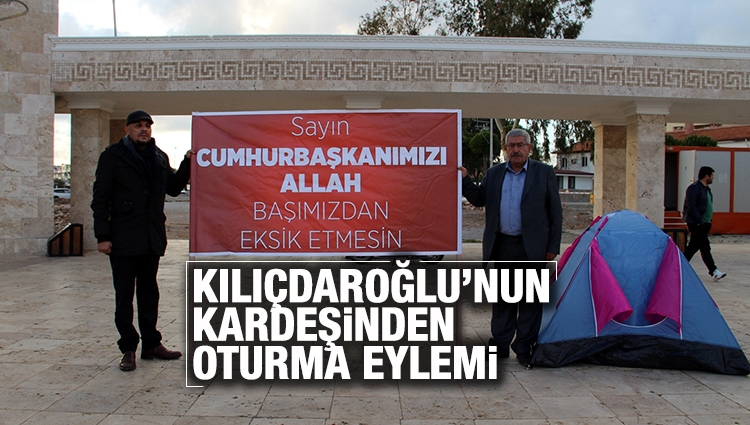 Celal Kılıçdaroğlu oturma eylemine başladı