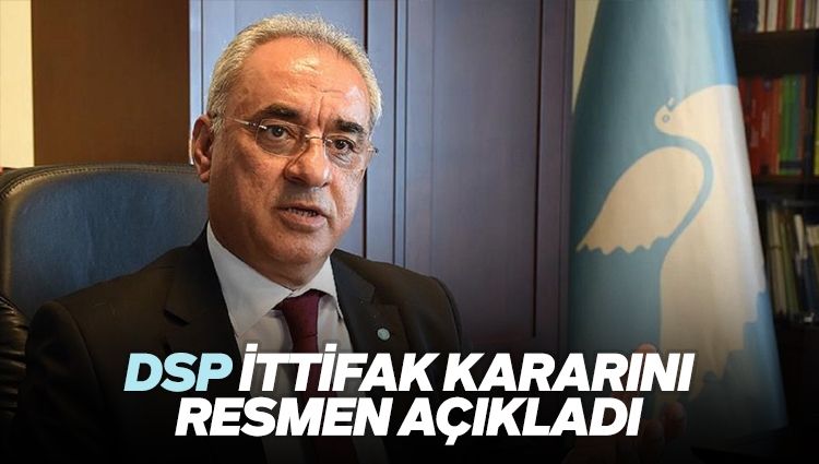 DSP lideri Önder Aksakal, ittifak çatısı altına girmeyeceklerini, seçimlere parti olarak katılacaklarını açıkladı