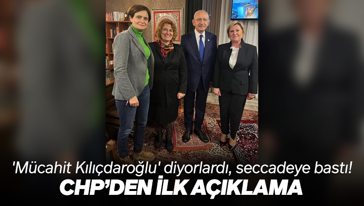 Kılıçdaroğlu seccadeye bastı! CHP'den ilk açıklama geldi: Seccadeyi fark edemedik
