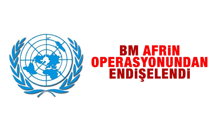BM Sözcücü: Türkiye'nin Afrin operasyonu endişe verici
