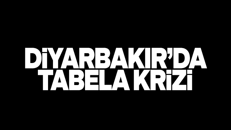 Diyarbakır’da beklenmedik kriz: O Türkçe ifade karartıldı, kaymakam hemen devreye girdi