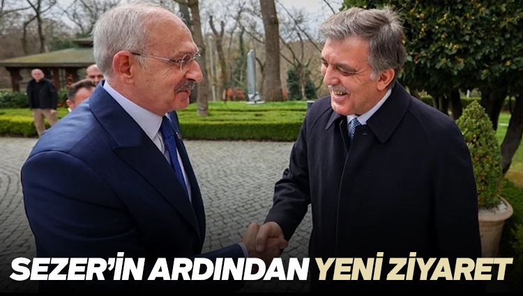Kılıçdaroğlu, Ahmet Necdet Sezer'in ardından 11. Cumhurbaşkanı Abdullah Gül'ü ziyaret etti