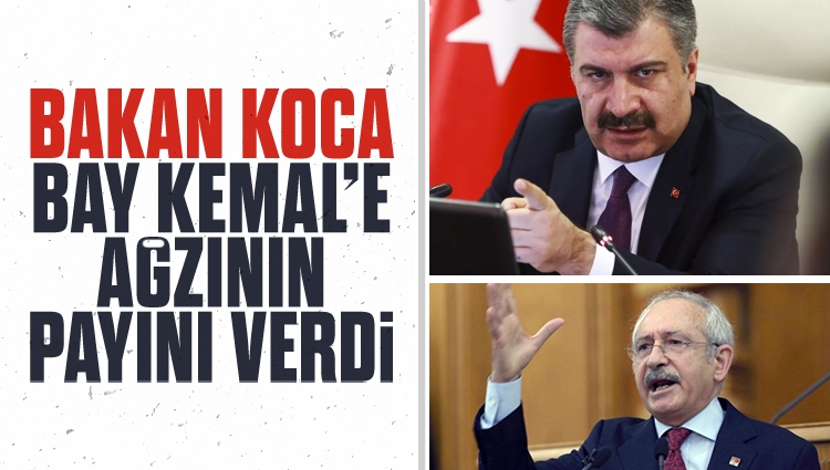Bakan Koca'dan, katledilen bir doktor üzerinden siyaset yapmaya kalkan Kılıçdaroğlu'na cevap
