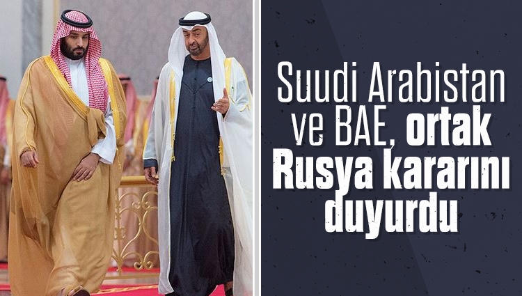 Suudi Arabistan ve BAE, Rusya'nın OPEC'ten (Petrol İhraç Eden Ülkeler Örgütü) çıkarılmasını reddetti. 'Rusya'yı dışlamayacağız'