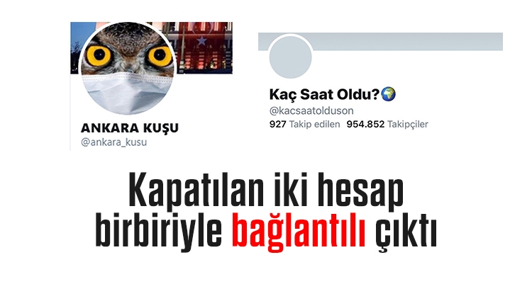 Hüseyin Yılmaz’la, "Ankara Kuşu" adlı hesabı kullanan Oktay Yaşar'ın birbiriyle bağlantısı çıktı