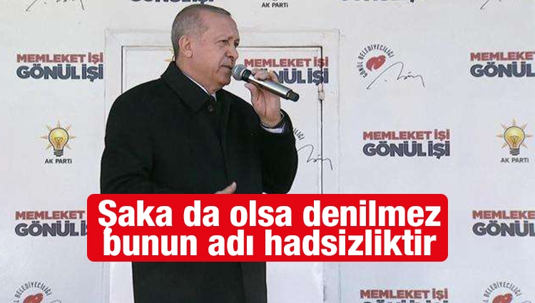 Cumhurbaşkanı Erdoğan'dan Akşener'e sert tepki