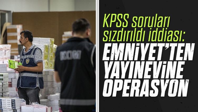 KPSS iddialarıyla ilgili Yediiklim Yayınevi'ne operasyon