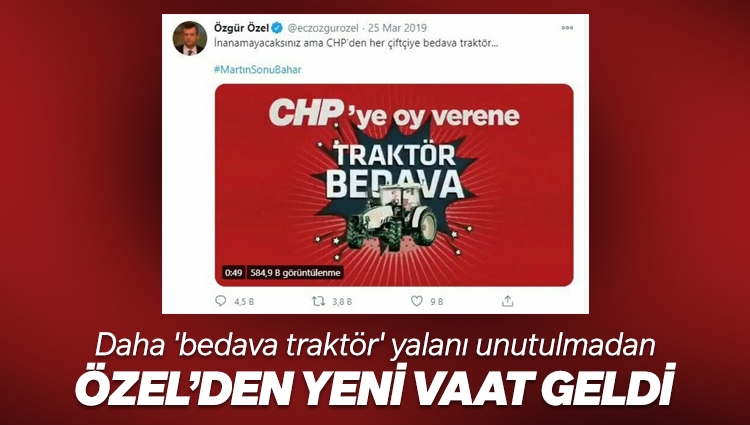 CHP'li Özgür Özel: Geliri olmayana her ay 1 tam altın vereceğiz