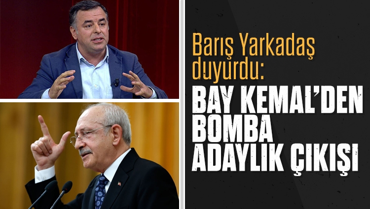 Kemal Kılıçdaroğlu 'adayım' dedi