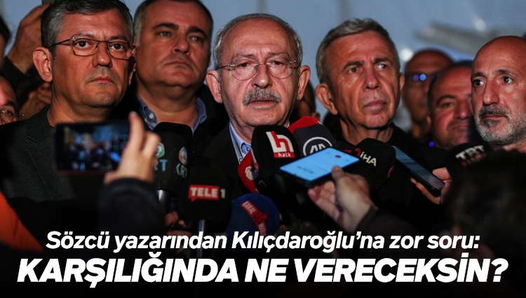 Kılıçdaroğlu'na zor soru! Borç karşılığında IMF'ye ne vereceksin?