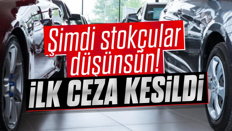 İzmir'de stokçuluk yapan otomotiv bayine 545 bin 550 liralık para cezası