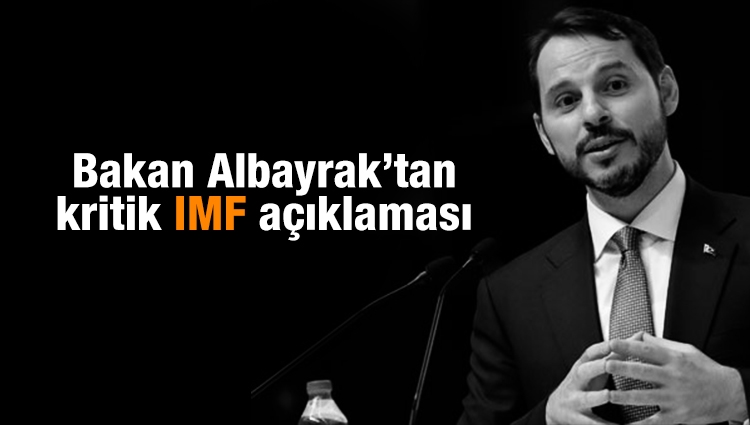 Berat Albayrak'tan IMF açıklaması