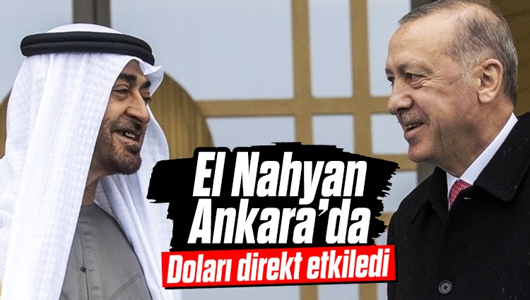 Abu Dabi Veliaht Prensi Şeyh Muhammed bin Zayed El Nahyan Ankara'da