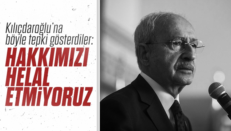 Narkotik'ten Kemal Kılıçdaroğlu'na: Hakkımızı helal etmiyoruz