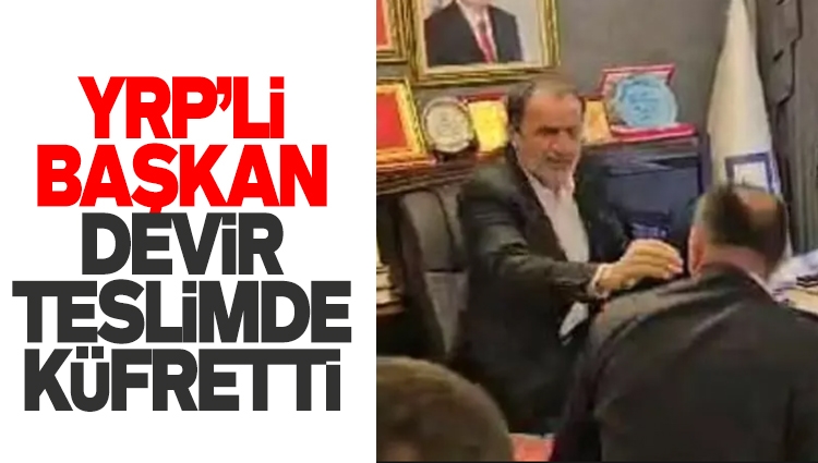 Düzce Kaynaşl��'da devir teslim töreninde kavga! Yeniden Refahlı başkan MHP'li vekile küfretti