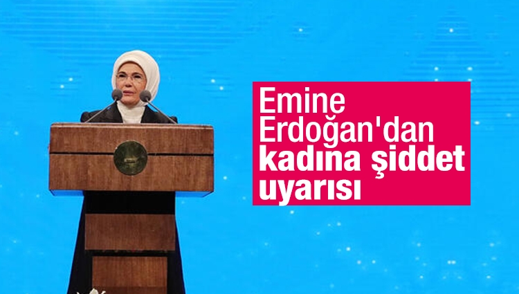 Emine Erdoğan'dan kadına şiddette 'medya dili' uyarısı
