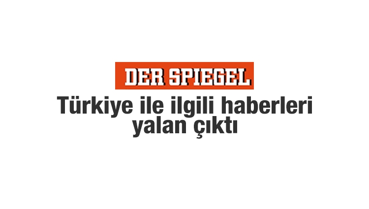 Alman Der Spiegel dergisi dünyaya rezil oldu
