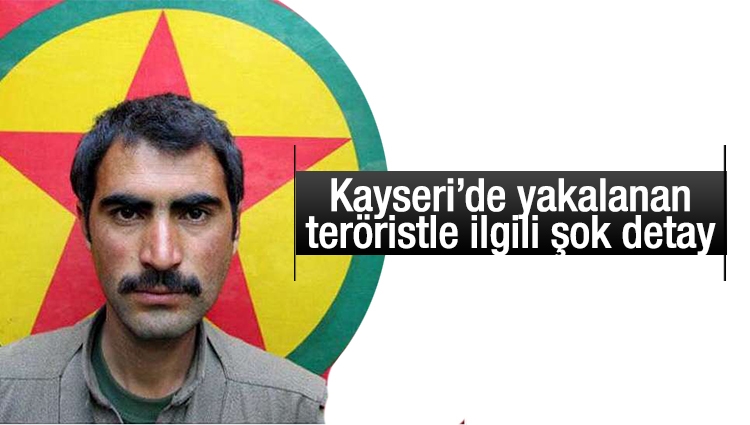 Kayseri'de yakalanan PKK'lı terörist 'canlı bomba' çıktı 