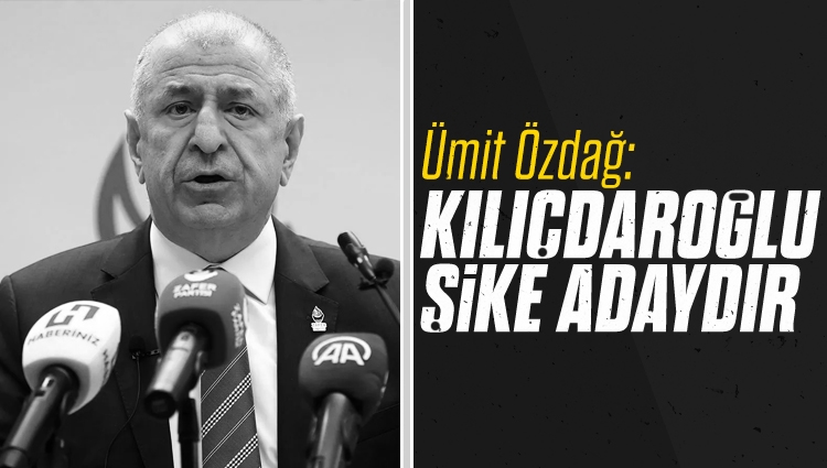 Ümit Özdağ: Kılıçdaroğlu şike adaydır. Erdoğan'ı seçtirmek için aday oluyor