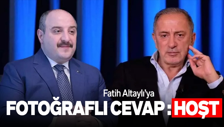 Mustafa Varank, Fatih Altaylı'nın iddiasına Hasan Doğan fotoğrafıyla cevap verdi