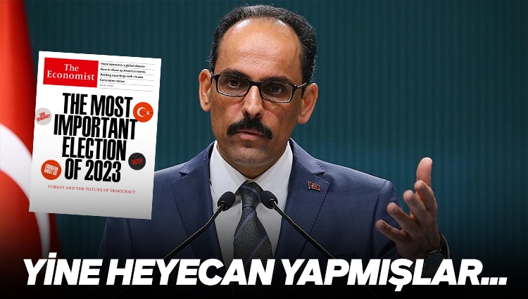 The Economist'tin skandal kapağına Türkiye'den tepki: O günler geride kaldı