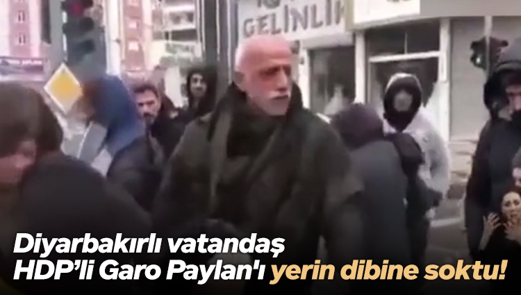 Diyarbakırlı vatandaş HDP'li Garo Paylan'ı yerin dibine soktu!
