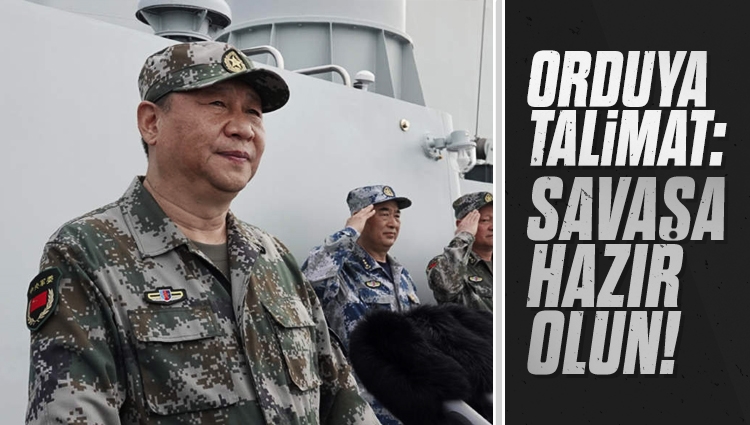 Çin lideri Xi'den orduya "savaşa hazır olun" talimatı