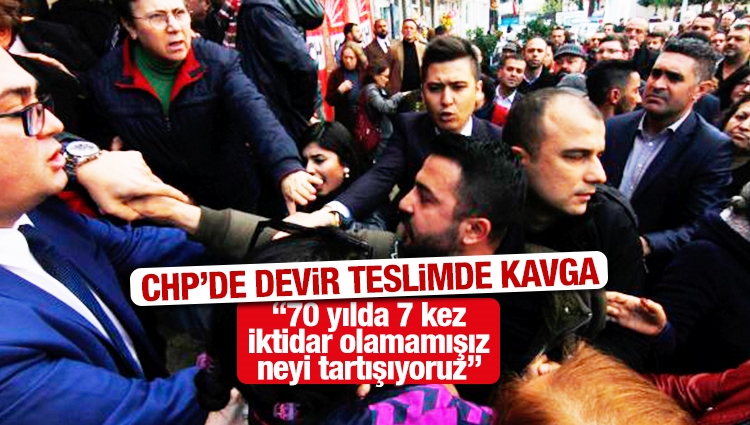 Antalya’da CHP’nin devir teslim töreni karıştı