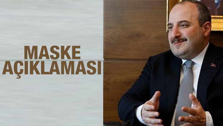 Bakan Mustafa Varank duyurdu: O kurum maske üretebilir
