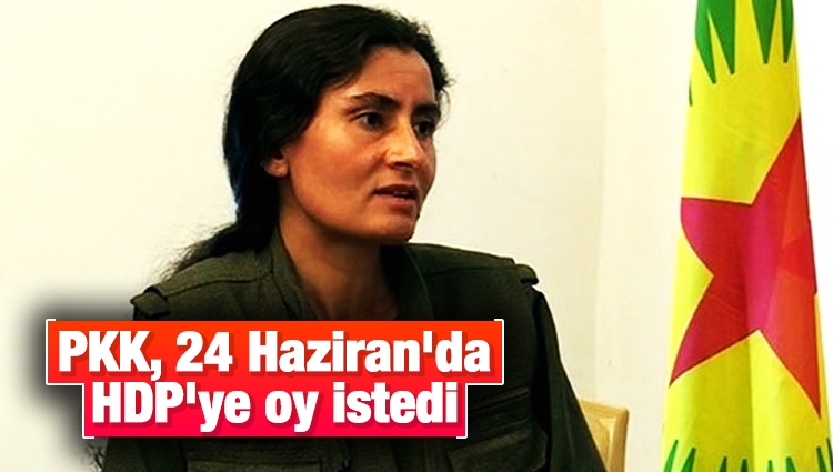 PKK, 24 Haziran'da HDP'ye oy istedi