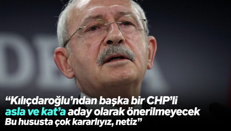 CHP’li Eren Erdem: Kemal Kılıçdaroğlu dışında bir CHP'li aday olarak önerilmeyecek