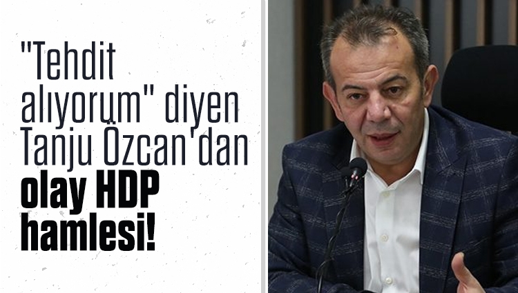 Bolu Belediye Başkanı CHP'li Tanju Özcan, partisin iş birliği yaptığı HDP ile ilgili olay bir hamle yaptı. Özcan, HDP Genel Başkanlığı ve HDP'li iki milletvekili ile bazı kişiler hakkında suç duyurusunda bulundu