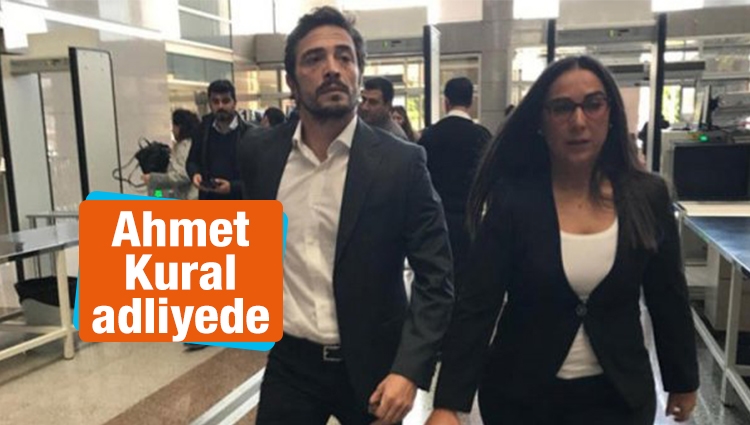 Ahmet Kural ifade vermek için adliyede