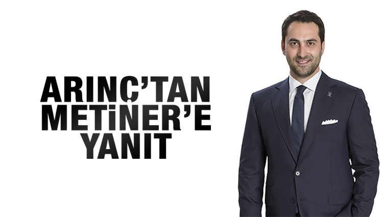 Bülent Arınç'ın milletvekili oğlundan Mehmet Metiner'e 'saldırı' yanıtı: Zaten kaçtı... 