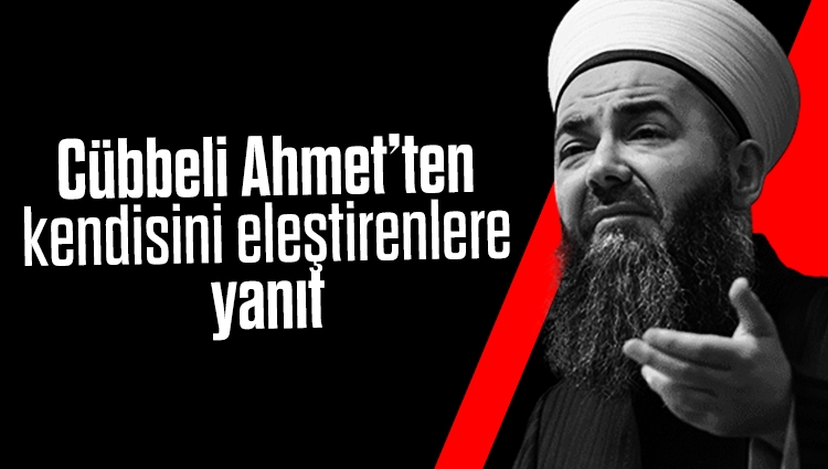 Cübbeli Ahmet Hoca: İzmir Marşı okuyunca yağmurun durduğuna inananlar Allah'ın yangını söndüreceğine neden inanmıyor