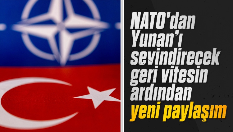 NATO'dan Yunanistan'ın tepkileri üzerine sildiği 30 Ağustos mesajının ardından yeni paylaşım