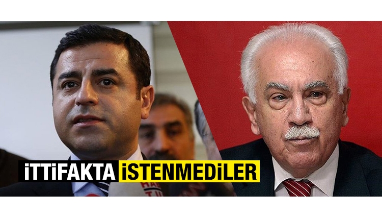 HDP ve Vatan Partisi ittifak dışında kaldı