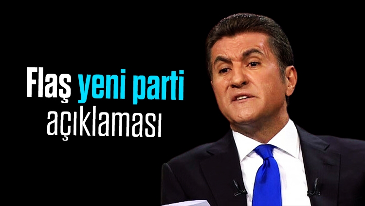 Mustafa Sarıgül'den yeni parti açıklaması