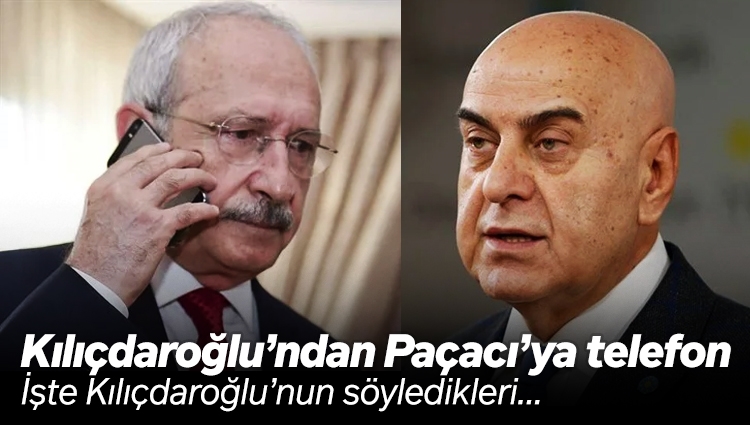 Görevinden istifa eden Paçacı'ya Kılıçdaroğlu'ndan telefon: Canını sıkma, istifanı ben talep etmedim