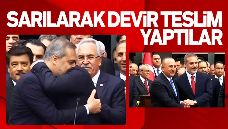 Mevlüt Çavuşoğlu, Dışişleri Bakanlığı görevini Hakan Fidan'a devretti