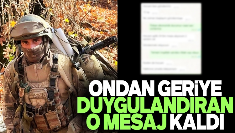 Şehit Özkan Özkanlı'nın yetim öğrencilere maaşından burs verdiği öğrenildi