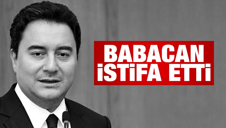 Ali Babacan AK Parti'den istifa etti
