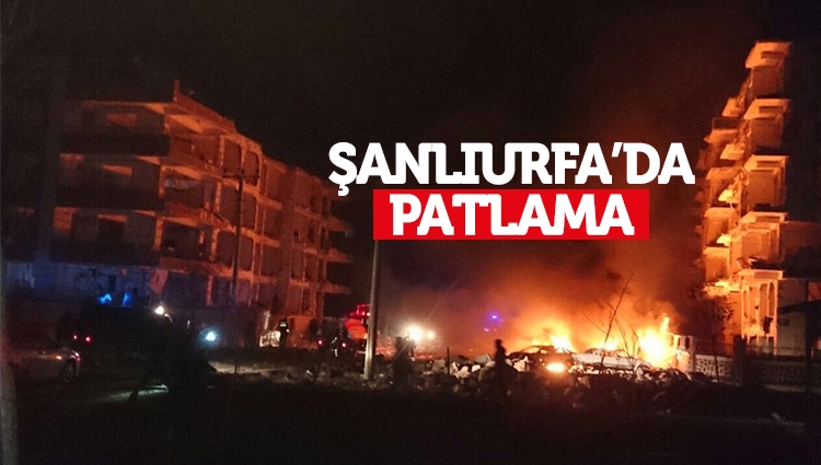 Şanlıurfa'da Savcılar Sitesi'nde patlama