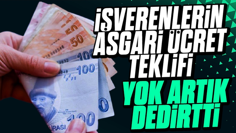 Asgari ücrette 3'üncü toplantı sona erdi: Toplantıda Türk-İş'in teklifi 3 bin 900 TL olurken, TİSK'in teklifi ise 3 bin 100 lira oldu