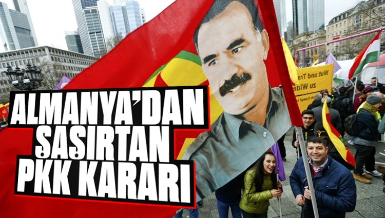 Almanya’dan şaşırtan PKK kararı!