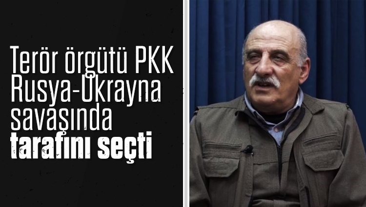 Terör örgütü PKK Rusya-Ukrayna savaşında tarafını seçti