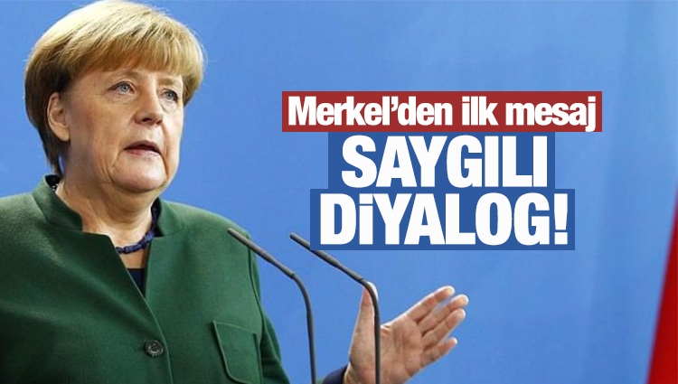 Merkel'den referandum sonrası ilk açıklama